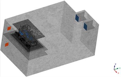 Computational fluid dynamics simulation of cryogenic safety analysis in an liquefied natural gas powered ship during liquefied natural gas leakage